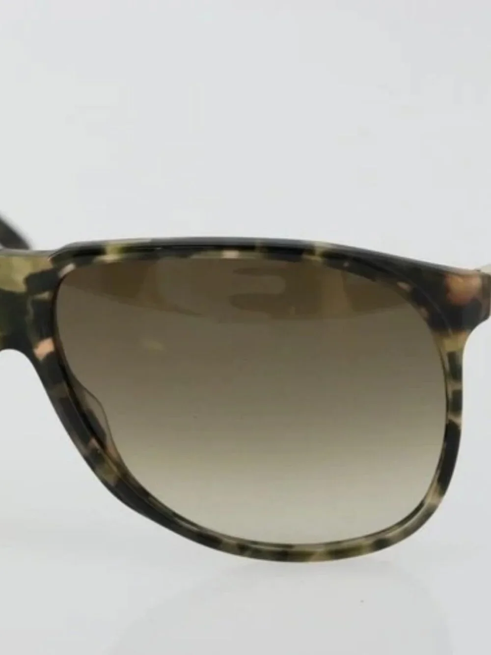 GUCCI Sunglasses plastic Brown Auth 179325A